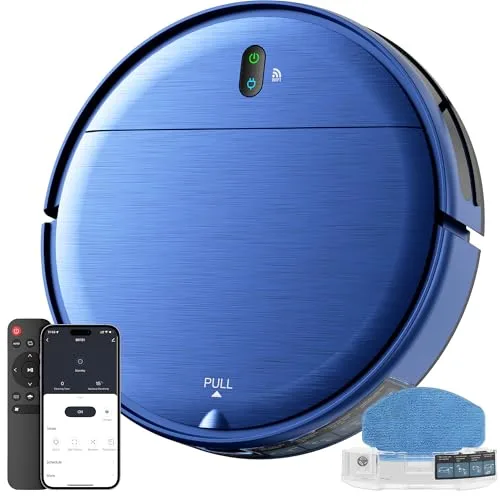 WSUANE BR151 Robot Vacuum and Mop Combo